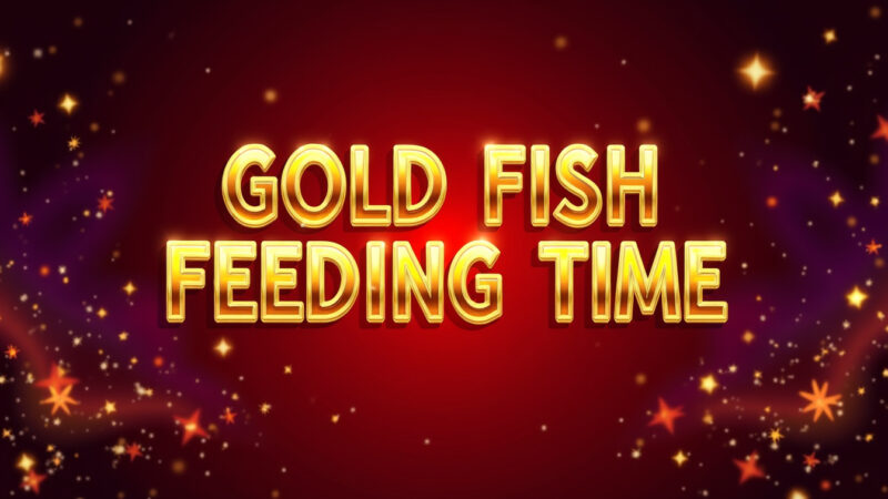 Gold Fish Feeding Time Slot Machine