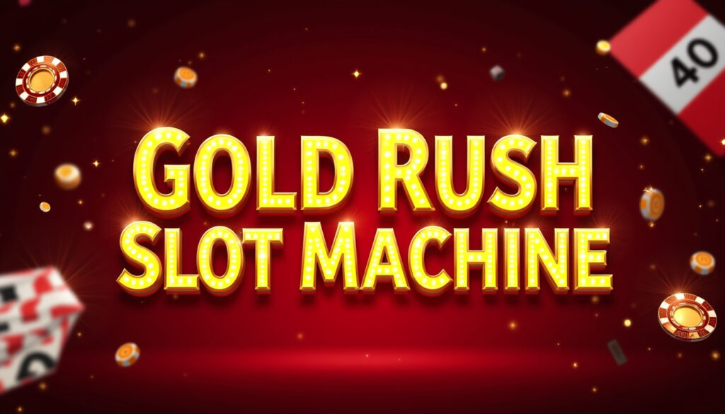 Gold Rush Slot Machine
