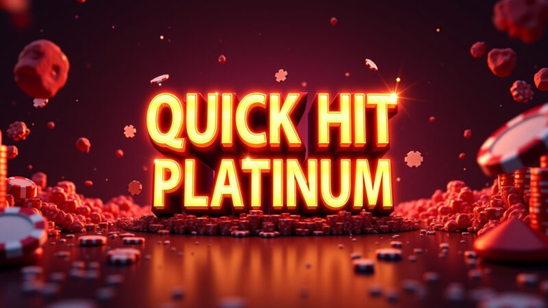 Quick Hit Platinum Slot Machine
