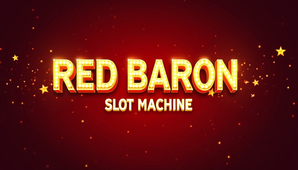 Red Baron Slot Machine