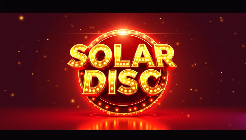 Solar Disc Slot Machine