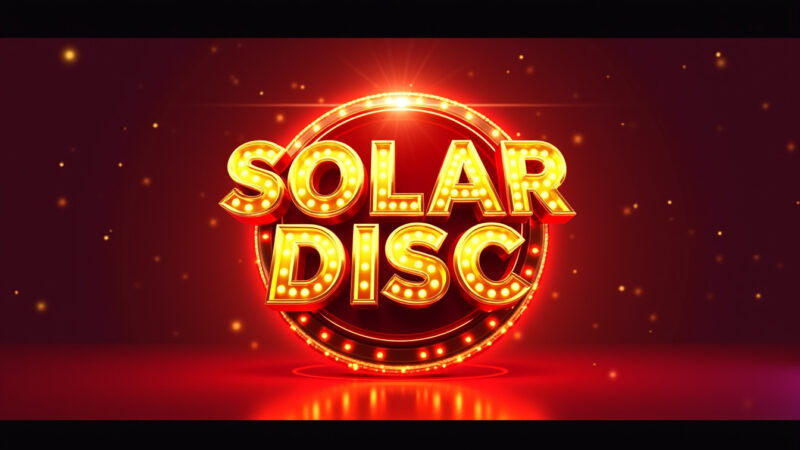 Solar Disc Slot Machine