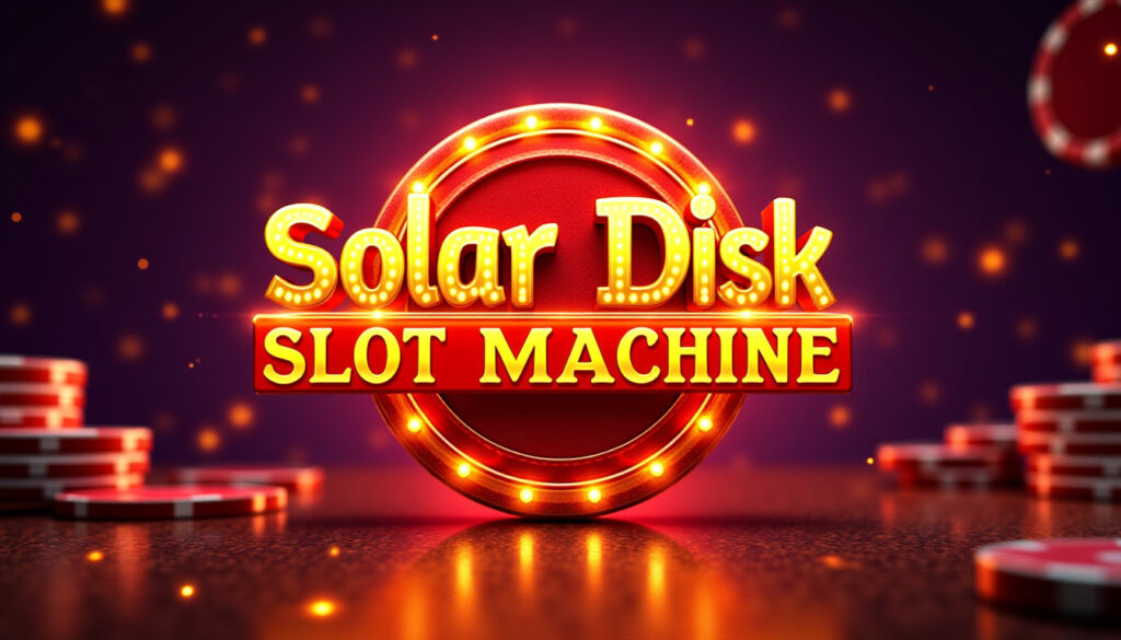 Solar Disk Slot Machine