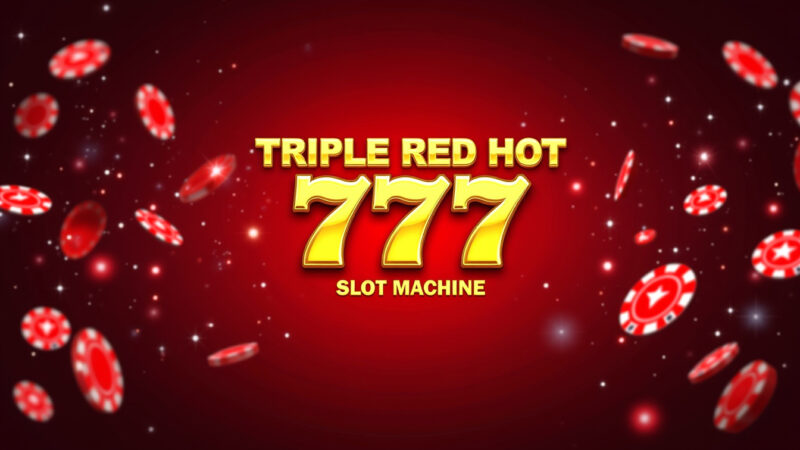 Triple Red Hot 777 Slot Machine