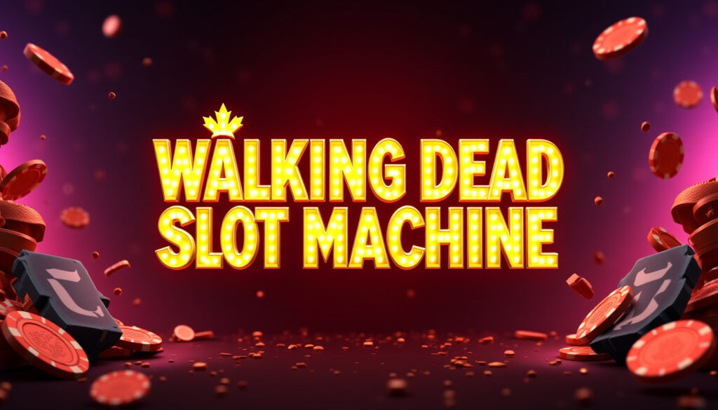 Walking Dead Slot Machine