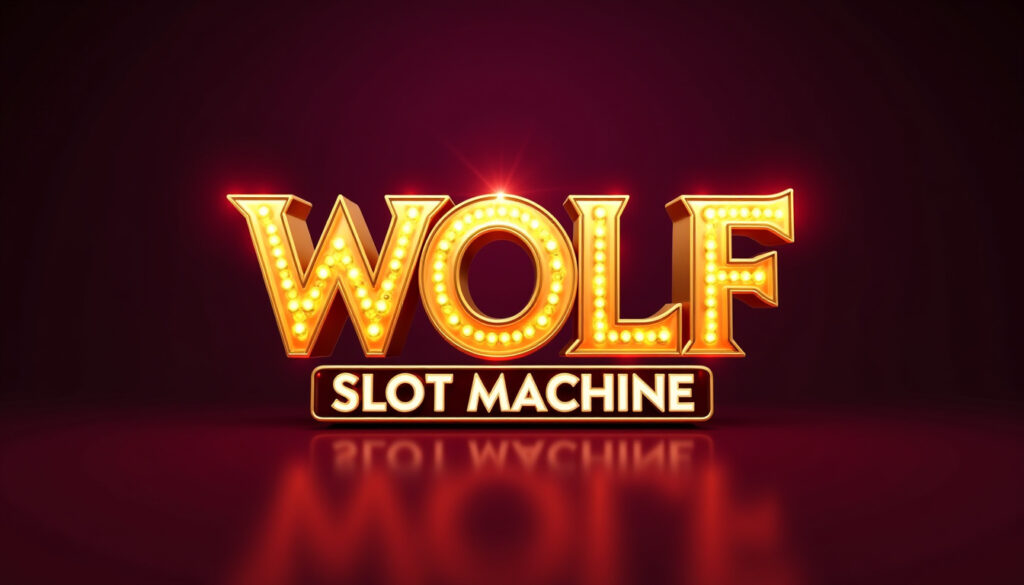 Wolf Slot Machine